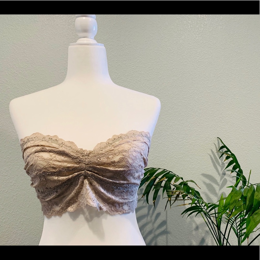 Laced Bandeau Top